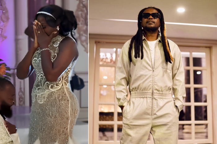 Nyashinski reacts to viral wedding