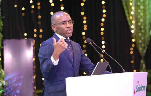 Safaricom CEO Peter Ndegwa