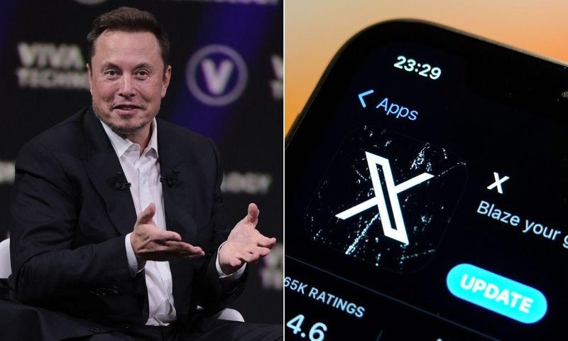 X owner Elon Musk (left) said last month that he might be rolling out a paywall to all users.Joel Saget/AFP via Getty Images; Sheldon Cooper/SOPA Images/LightRocket via Getty Images