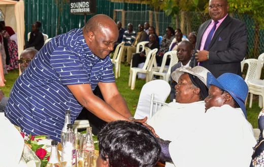 Mama Sarah Cheruiyot steps out in style for Mosop MP Abraham Kirwa's birthday party