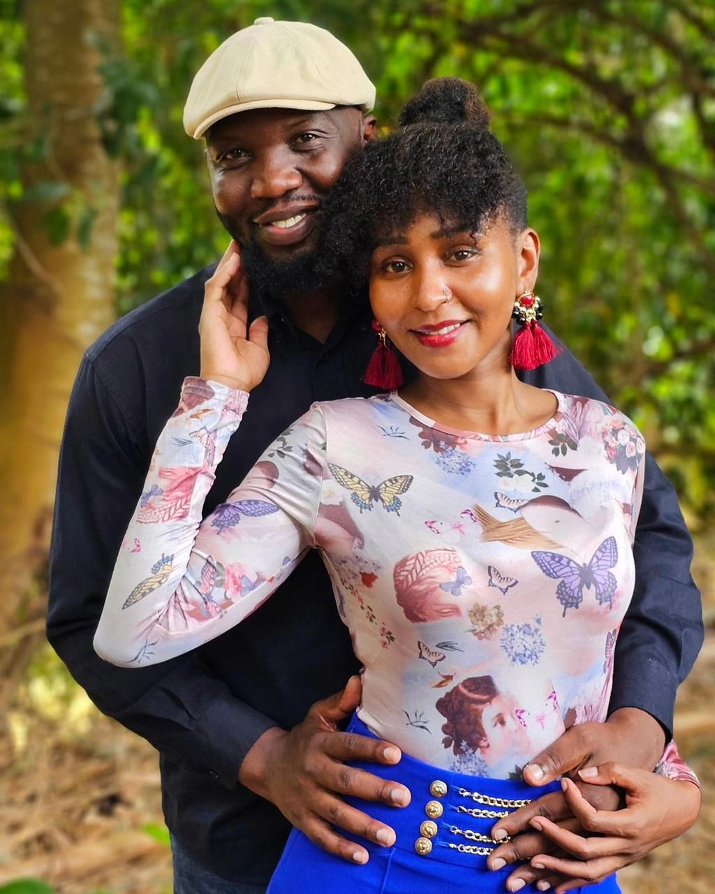 Jacky B and his wife, Brenda Michelle