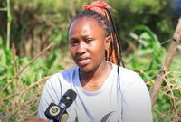 Lydiah Waithera, the lady who claims to be Bena Wa Malines's wife