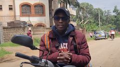 Simon Richoh, the voice behind the 'Karibia karibia customer' sim card advert