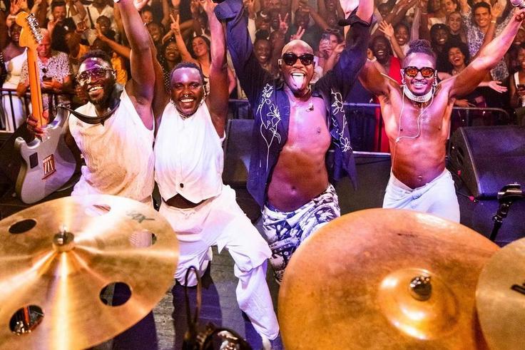 Sauti Sol after a past performance