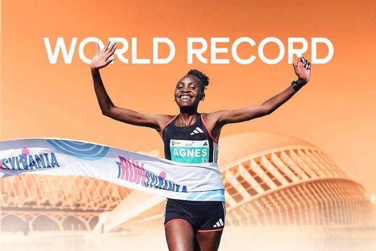 Agnes Ngetich makes history, sets new 10,000m record