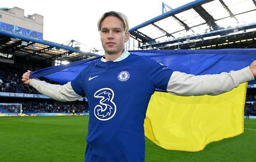 Chelsea's new signing Mykhaylo Mudryk