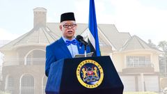 Isaac Mwaura's Sh30M 6-bedroom mansion