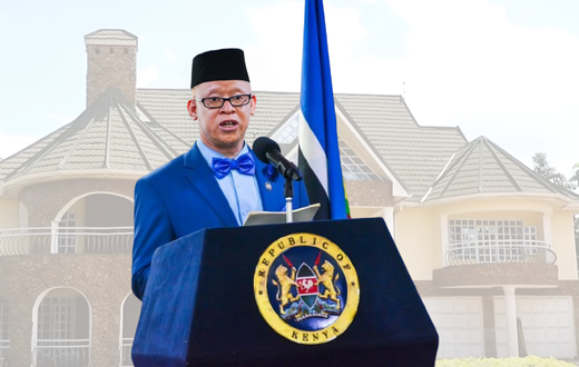 Isaac Mwaura's Sh30M 6-bedroom mansion
