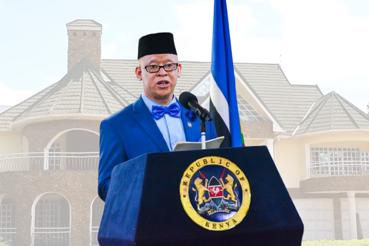 Isaac Mwaura's Sh30M 6-bedroom mansion