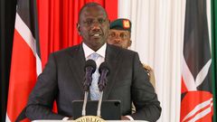President William Ruto during a meeting with members of constitutional commissions and independent offices held at the State House in Nairobi on Tuesday, January 17, 2023.