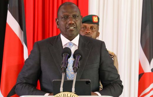 President William Ruto during a meeting with members of constitutional commissions and independent offices held at the State House in Nairobi on Tuesday, January 17, 2023.
