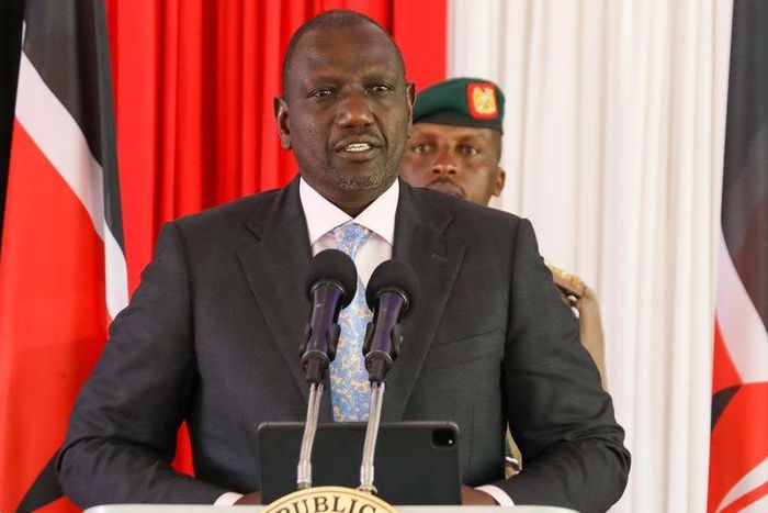 President William Ruto during a meeting with members of constitutional commissions and independent offices held at the State House in Nairobi on Tuesday, January 17, 2023.