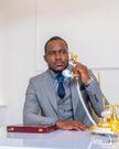 Kenyan actor Nick Kwach