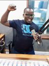 Joshua Arap Sang at Emoo FM studio in March 2023