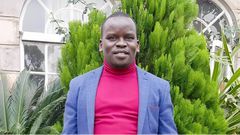 Joshua Arap Sang posing for a photo