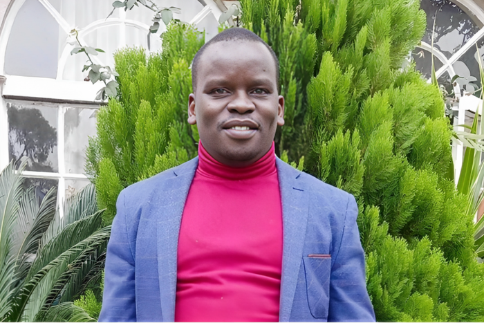 Joshua Arap Sang posing for a photo