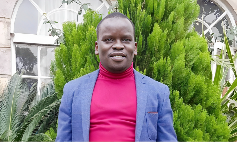 Joshua Arap Sang posing for a photo