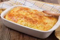 Pasta au gratin in the oven - simple pasta recipes