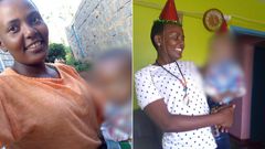 The late Sergeant Rose Nyawira, one of the soldiers who died alongside General Francis Ogolla after a KDF chopper crashed on April 18, 2024 ( Facebook), had a good time with her nephew Reagan.