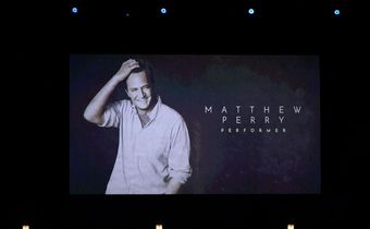 In memoriam of Matthew Perry at the 75th Primetime Emmy Awards held at the Peacock Theater in Los Angeles.Christopher Polk/Getty