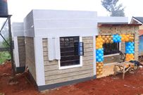 Mathew Mwangi Mukuha built his grandmother who raised him a 2-bedroom house despite starting with a limited budget