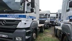 File image of a fleet of trucks belonging to Buzeki