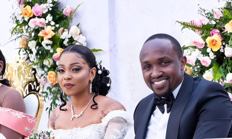 Mwanaidy Shishi and her husband Hassan Mugambi