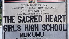 Mukumu Girls High School signage