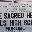 Mukumu Girls High School signage