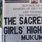 Mukumu Girls High School signage