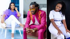 Diana Marua, Bahati and Yvette Obura