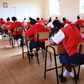 Students sitting for their KCSE exams