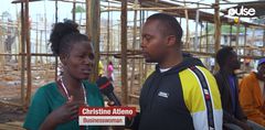 Toi Market trader Christine Atieno