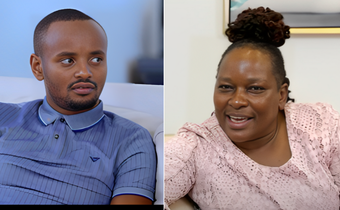 From left: Kabi Wa jesus & Milly Wa Jesus's mother