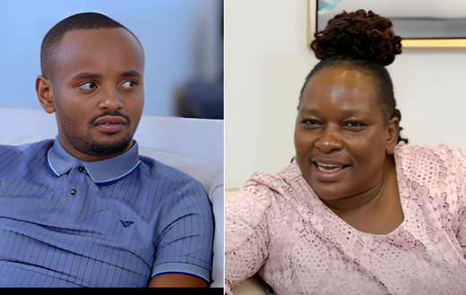 From left: Kabi Wa jesus & Milly Wa Jesus's mother