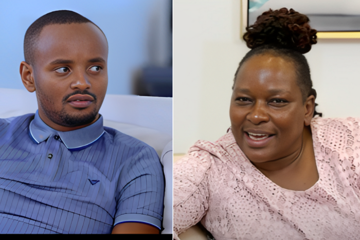 From left: Kabi Wa jesus & Milly Wa Jesus's mother