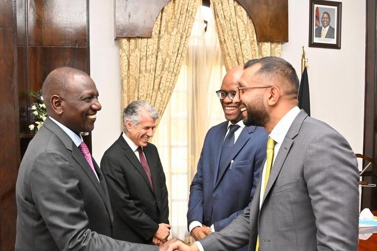President William Ruto met representatives of JP Morgan Investment Bank at State House on february 21, 2023