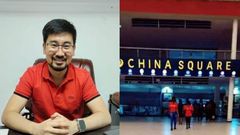 Lei Cheng alias Charlie, the businessman behind China Square and China Center