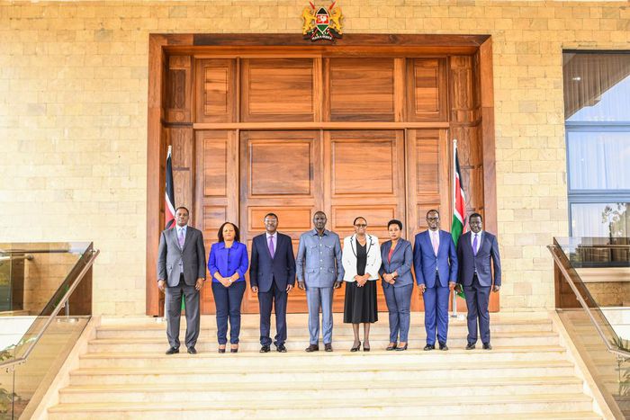President William Ruto convened a meeting of the heads of the three arms of government at State House, Nairobi, on Monday, January 22, 2024