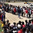 Kenyans line up at KICC to register for Worldcoin