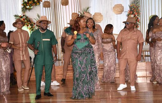 Kalonzo Musyoka's son Kelvin Muasya weds Sharon Nthoki in glamorous ceremony