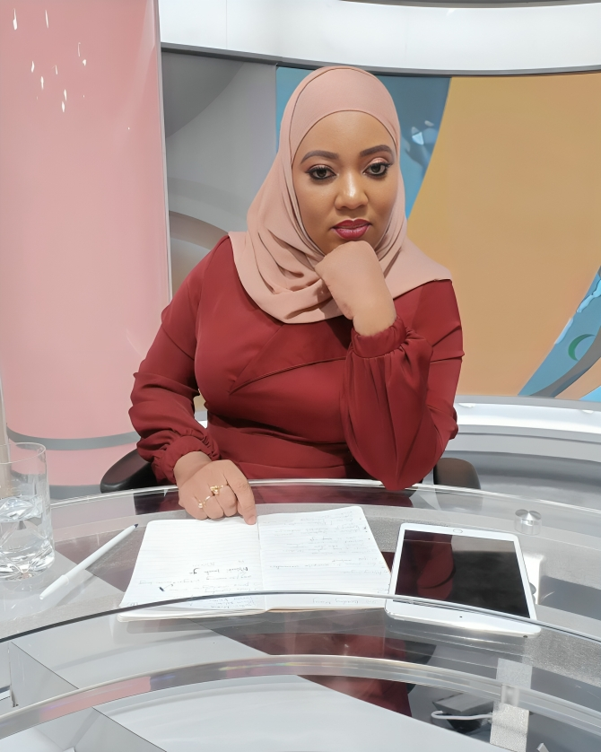 Citizen TV news anchor Mwanahamisi Hamidi