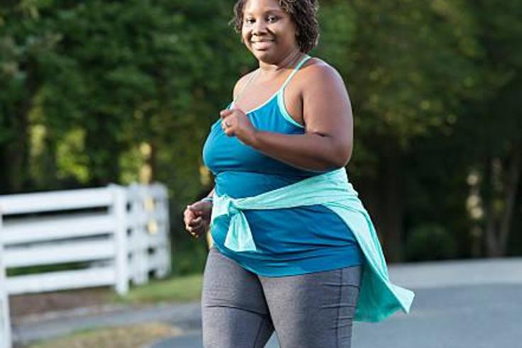 Woman jogging