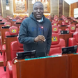 Dennis Basweti when he visited parliament