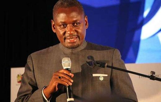 Rarieda MP Otiende Amollo during a past address (Twitter)