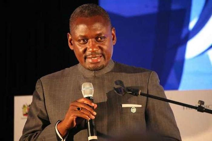 Rarieda MP Otiende Amollo during a past address (Twitter)