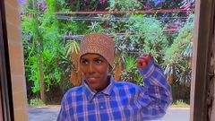 A screengrab of Nasra Yussuf on one of her 'Somali Man' sets ( Instagram)