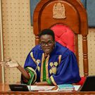 Speaker of the Tanzanian Parliament, Dr. Tulia Ackson