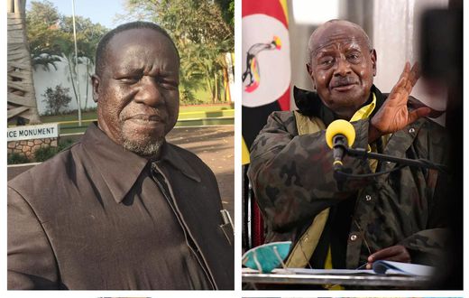 Lumumba Amin responded to President Yoweri Museveni