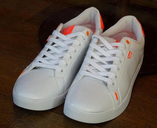 white shoes